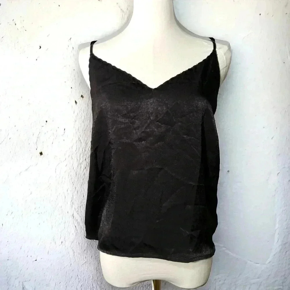 NWT BP NORDSTROM SATIN  CAMI TANK TOP S